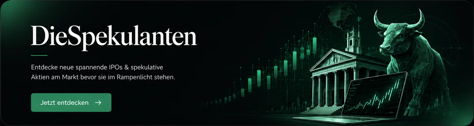 DieSpekulanten: Das Börsenportal für Börsengänge und spekulative Aktien. Entdecke neue spannende IPOs, bevor sie im Rampenlicht stehen.
