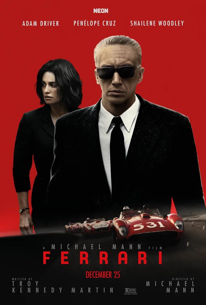 Ferrari, Filmplakat