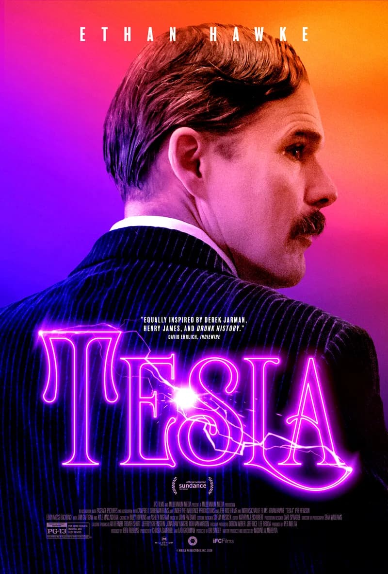 Tesla, Filmplakat