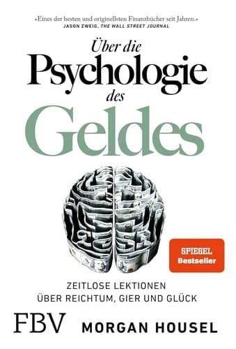 Die Psychologie des Geldes, Buchcover Die Psychologie des Geldes, Buchcover
