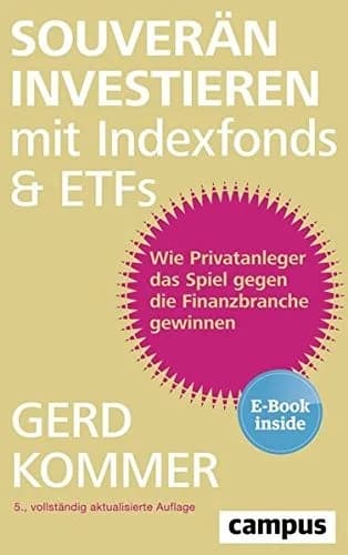 Souverän investieren mit Indexfonds und ETFs, Buchcover Souverän investieren mit Indexfonds und ETFs, Buchcover