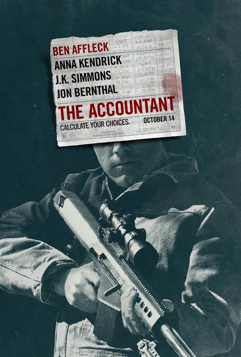 The Accountant, Filmplakat The Accountant, Filmplakat