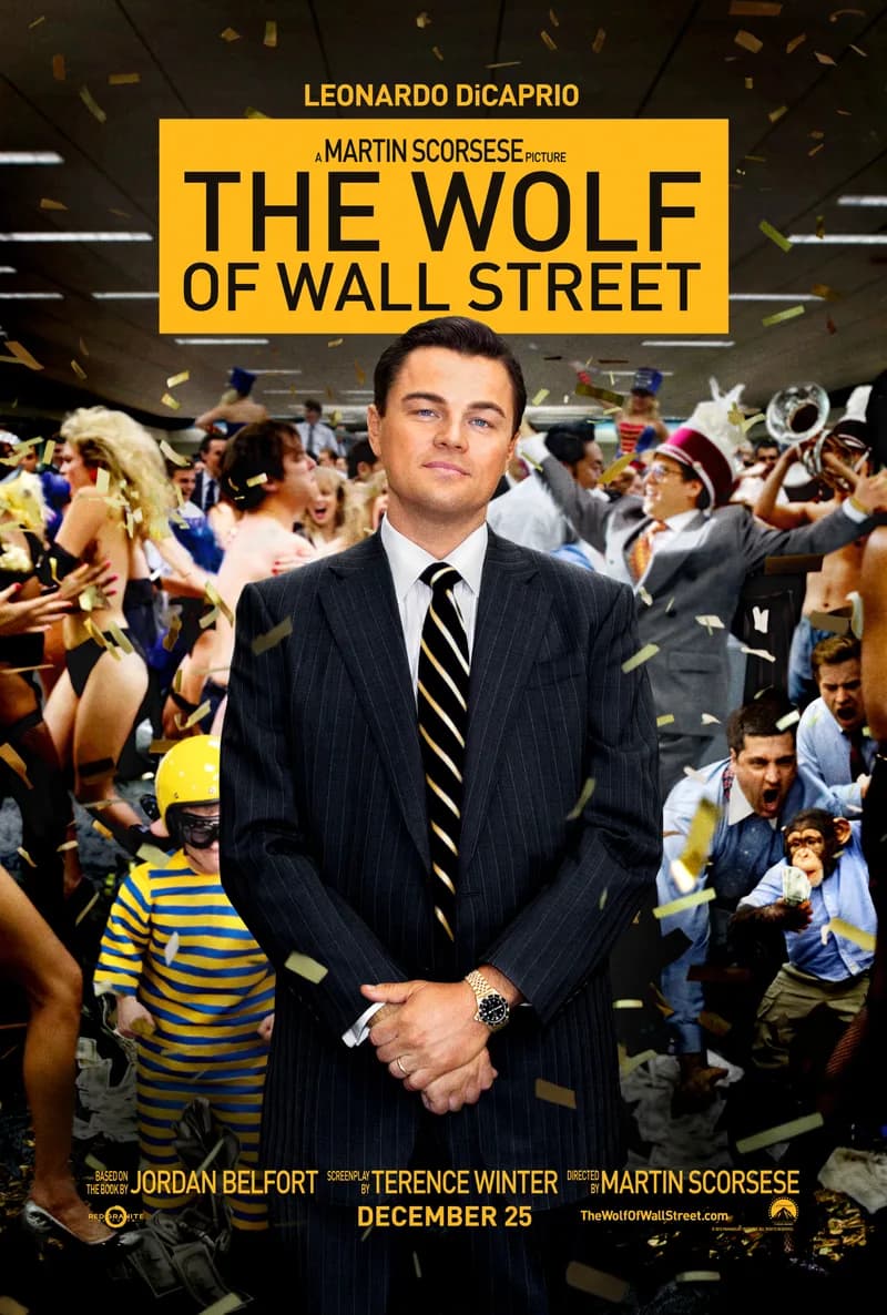 Wolf of Wall Street, Filmplakat Wolf of Wall Street, Filmplakat