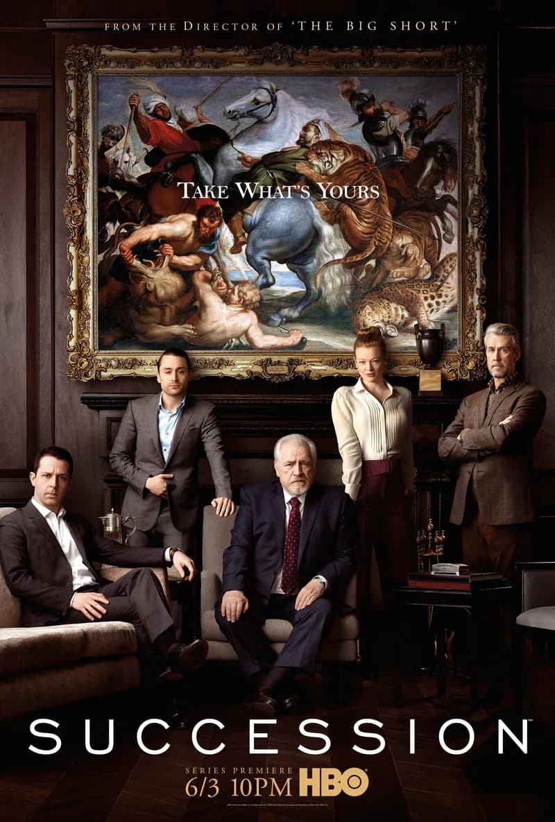 Succession, Serienposter Succession, Serienposter