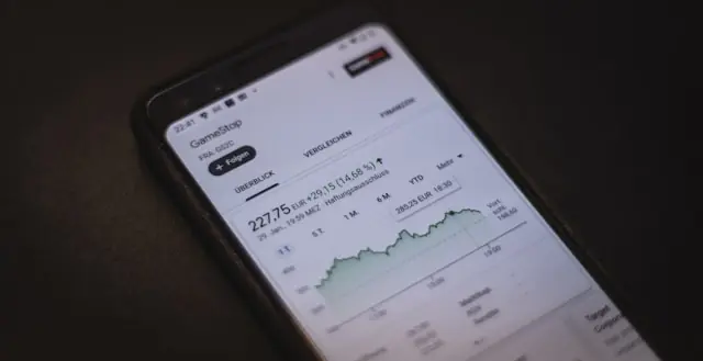 GameStop will eBay schlucken – Aktienkurs auf dem Smartphone GameStop-Aktie in einer Finanz-App auf dem Smartphone mit einem Kurs von 227,75 Euro und einem Tagesplus von 14,68 Prozent